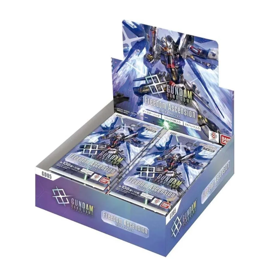 新品未開封 GUNDAM CARD,POKEMON CARD Gundam Card Game: [GD05] Freedom Ascension Booster Box | SakuraPlay